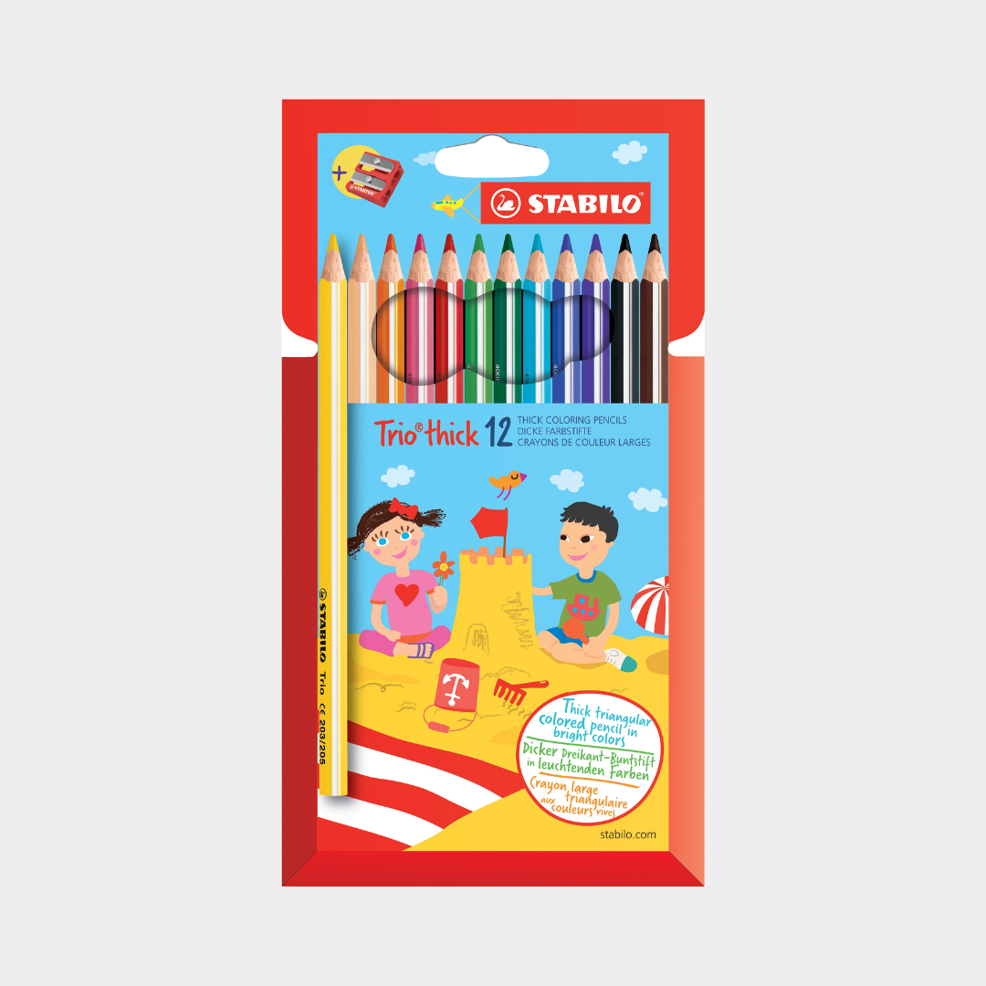 STABILO Trio thick pencils